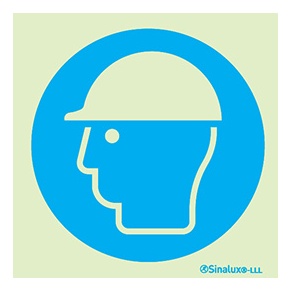 Signalisation une face, f6402, PVC photoluminescent