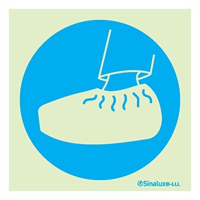 Signalisation une face, f6407, PVC photoluminescent