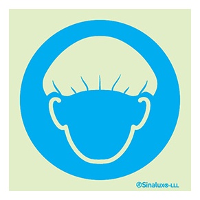 Signalisation une face, f6410, PVC photoluminescent