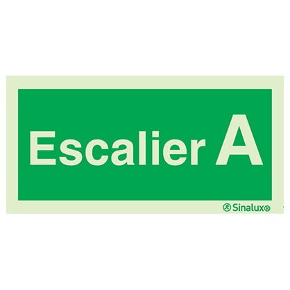 [F6601] Signalisation drapeau, f6601, PVC photoluminescent