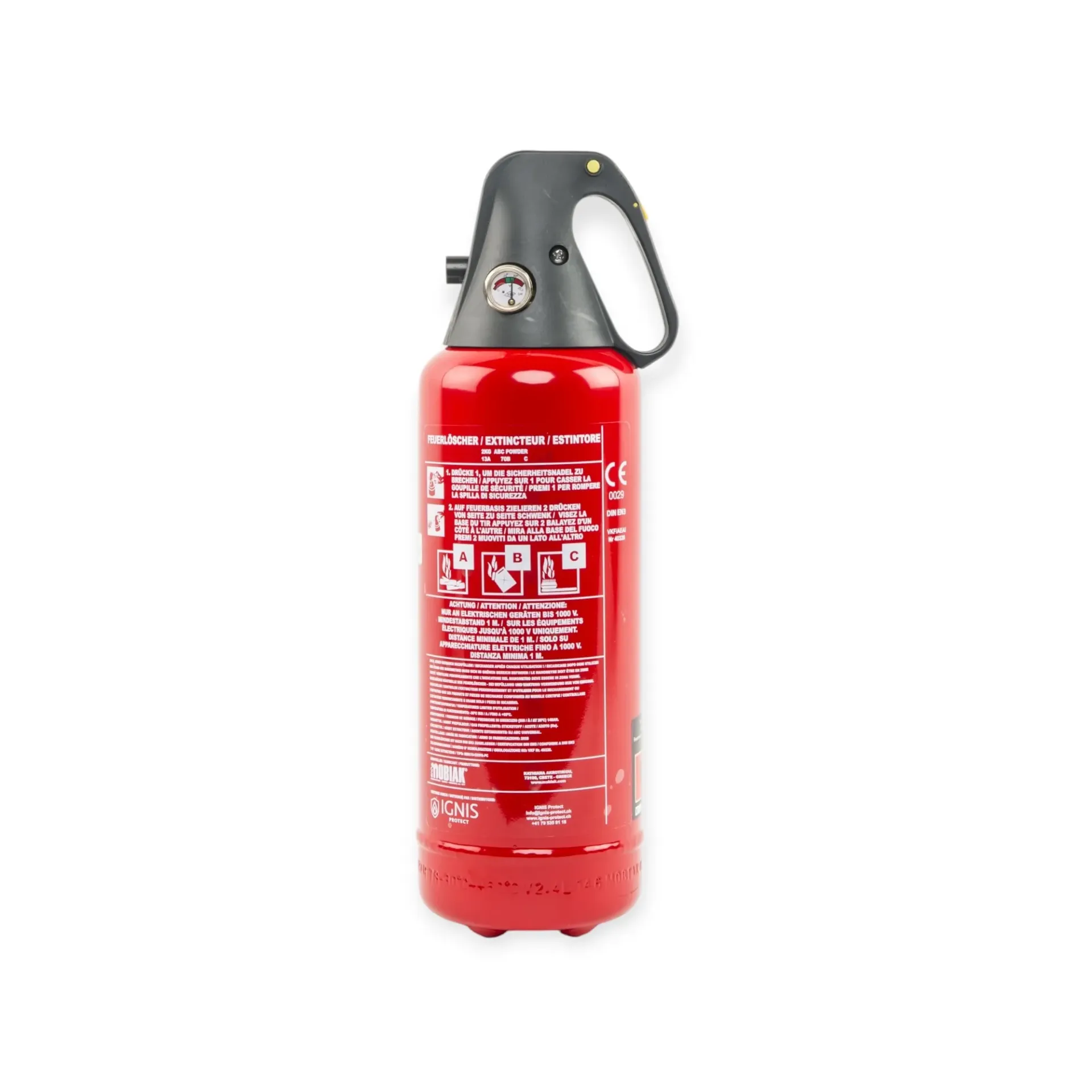 [EP2-70] Extincteur poudre 2 kg ABC