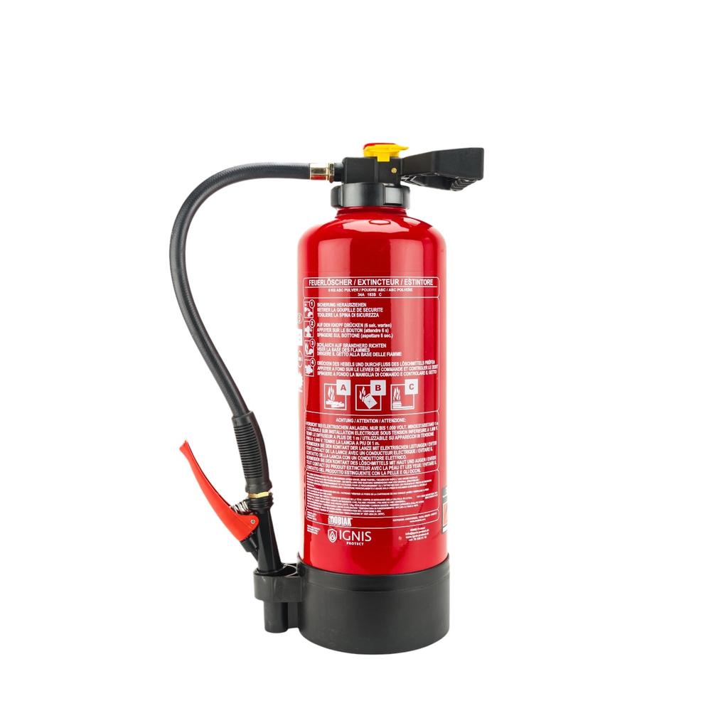 Extincteur Poudre 6 kg ABC