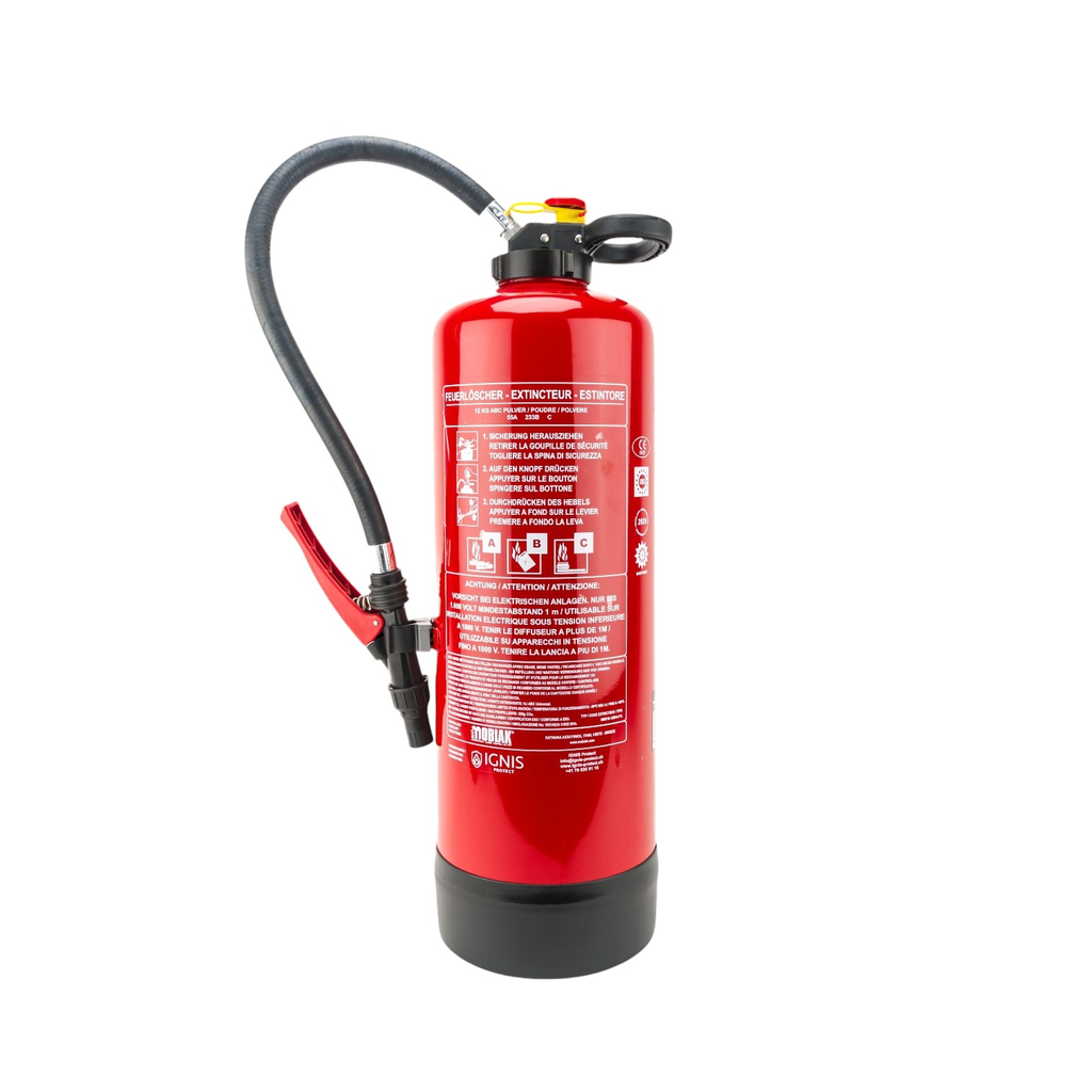 [EP12] Extincteur Poudre 12 kg ABC