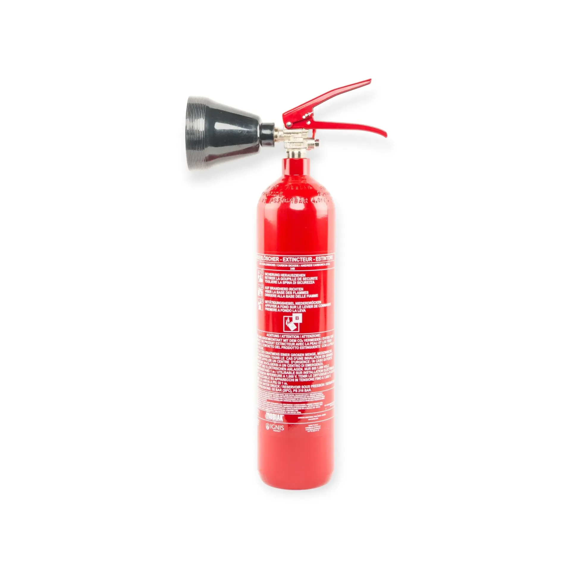 Extincteur B CO2 2kg