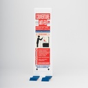 Couverture anti-feu avec coque compacte 1.1 x 1.1 m