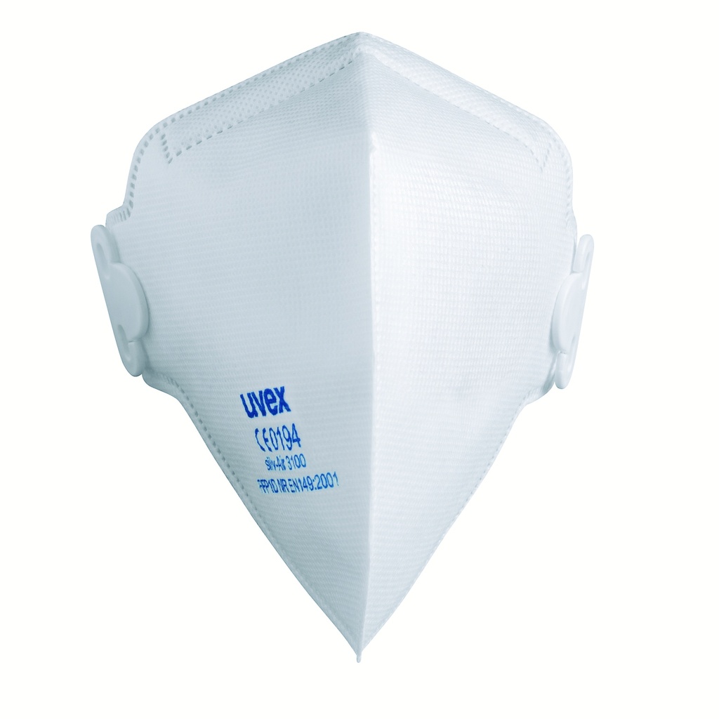 [8743100] Masque uvex silv-Air class.3100 FFP1 3pc RETAIL