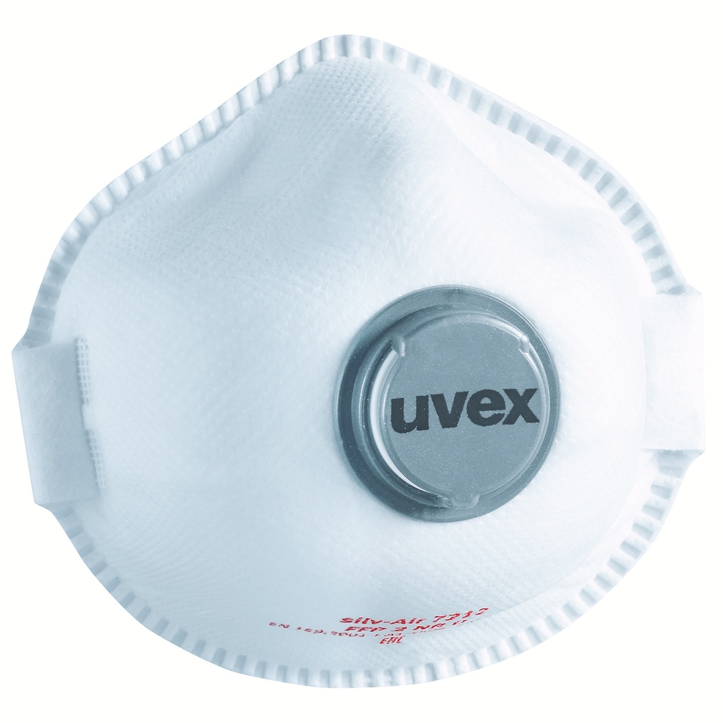 [8787212] Masque FFP2 uvex silv-Air exxcel 7212 – Boîte de 15