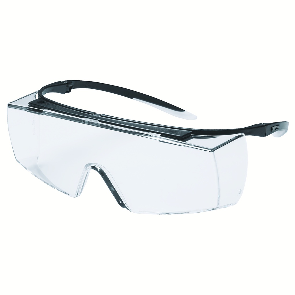 Lunettes uvex super f OTG incol. sv. exc., mont. noire