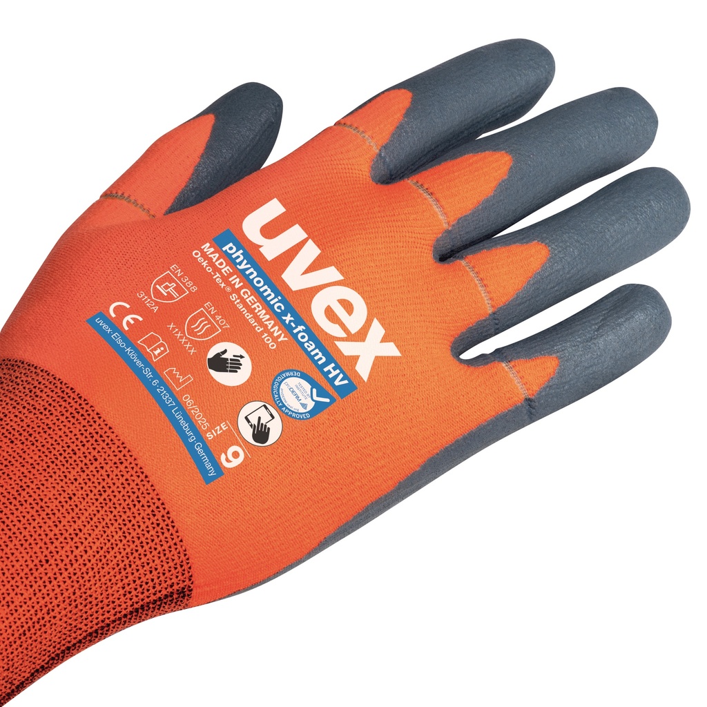 [6005406] Gants uvex phynomic x-foam HV (6)