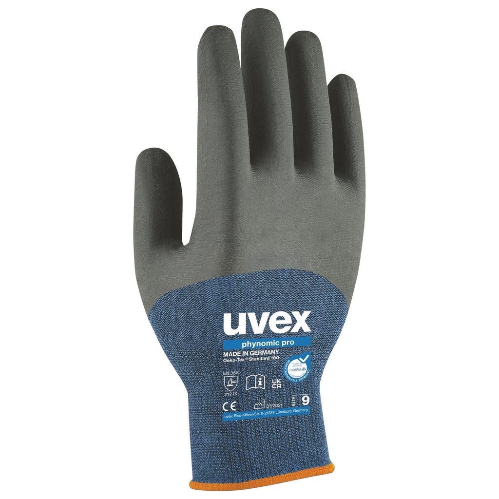 Gants uvex phynomic pro