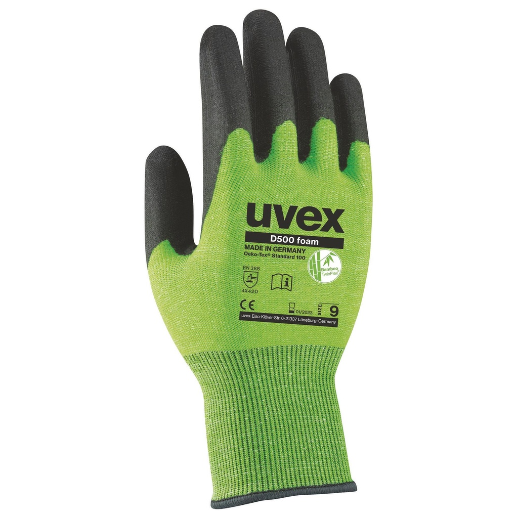[6060406] Gants uvex D500 foam (6)