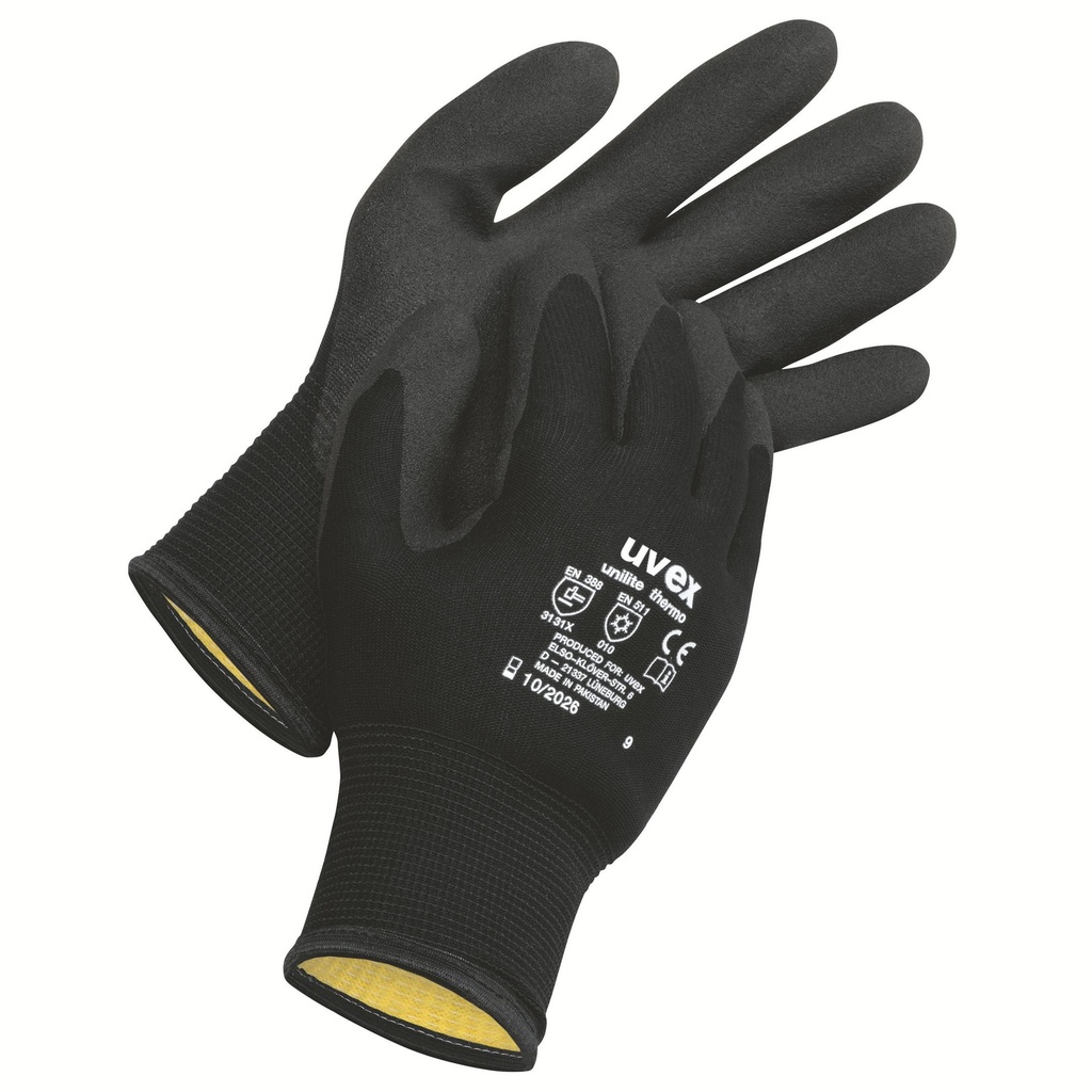 [6059307] Gants de protection uvex unilite thermo (7)