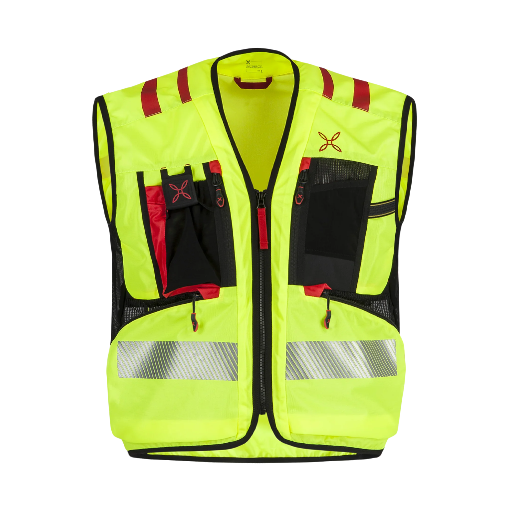 [MVBH07XS_TS864_70F10_XS] Montura OPERATOR BASIC 2.0 VEST Jaune / Rouge (XS)