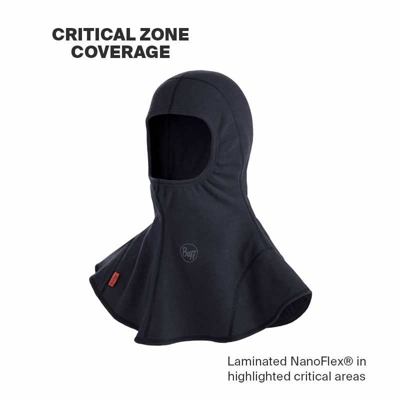 [127741.799.10] Cagoule Buff Firefighter Particulate Hood CRITICAL ZONE COVERAGE - Solid Paris Blue