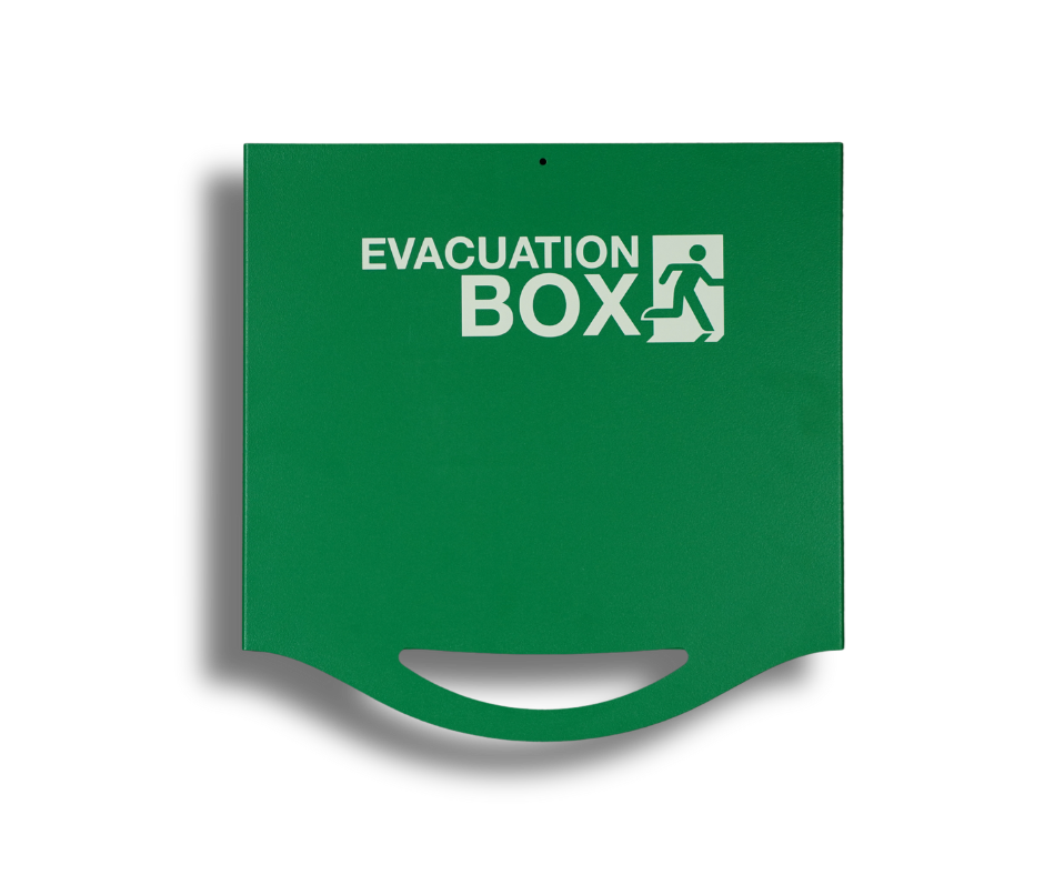 [PR29] Evacuation BOX aluminium - vide - fixation murale