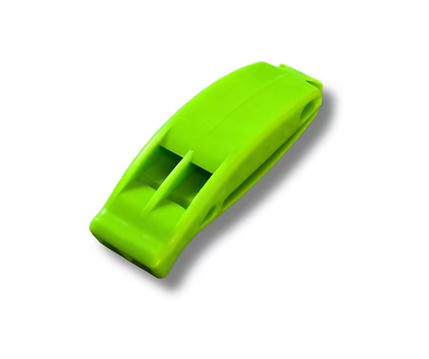 [PR100] Sifflet d'évacuation, vert